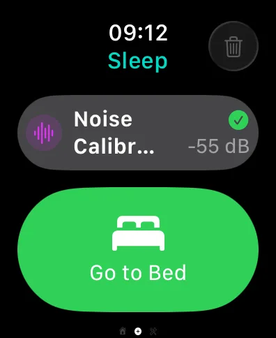 Sleep controls on Apple Watch